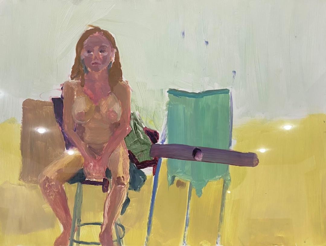 Contemplation in the Studio 