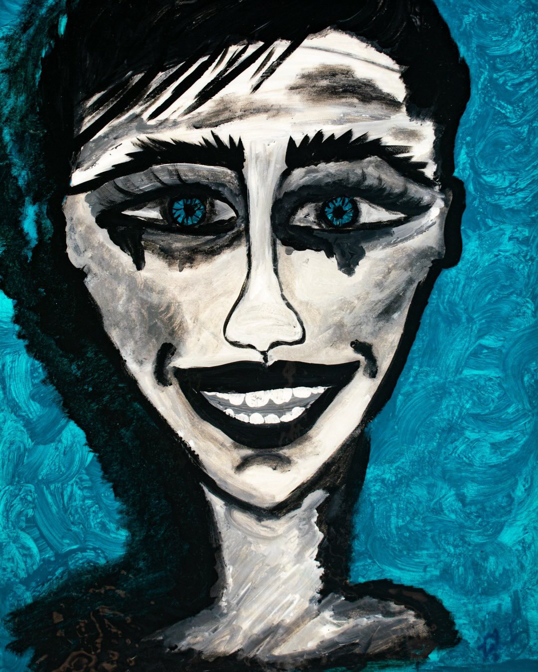 Blue Eyes, Dark Shadows 