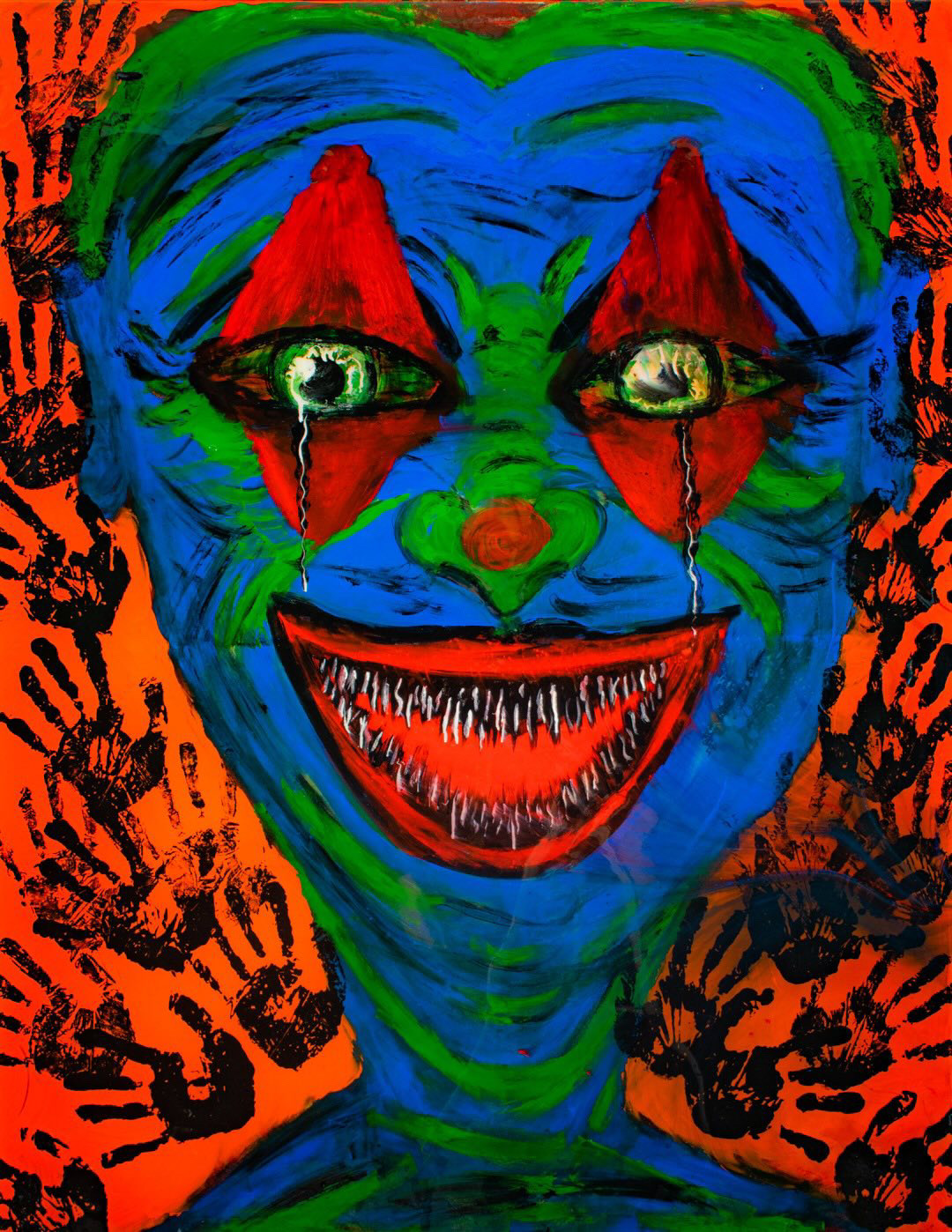 Beautiful Nightmare  Original Neo-Expressionist P